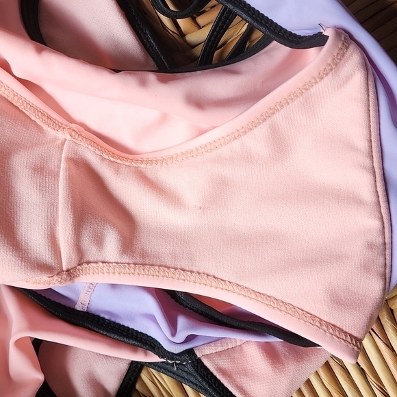 YMI Sexy Colorblock Monokini Swimsuit - Picture 4 of 7